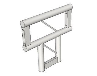 Metalworx Ltd | Ladder Truss 3-Way Horizontal (Flat) Junction 0