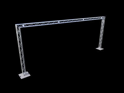 Aluminium Goalpost Structures for Signage, Banners & Stage Backdrops